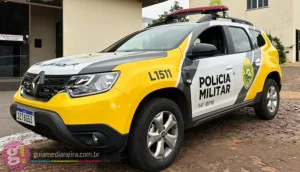 Polícia Militar recupera veículo suspeito de envolvimento em roubos na região de Missal e Medianeira - Guia Medianeira